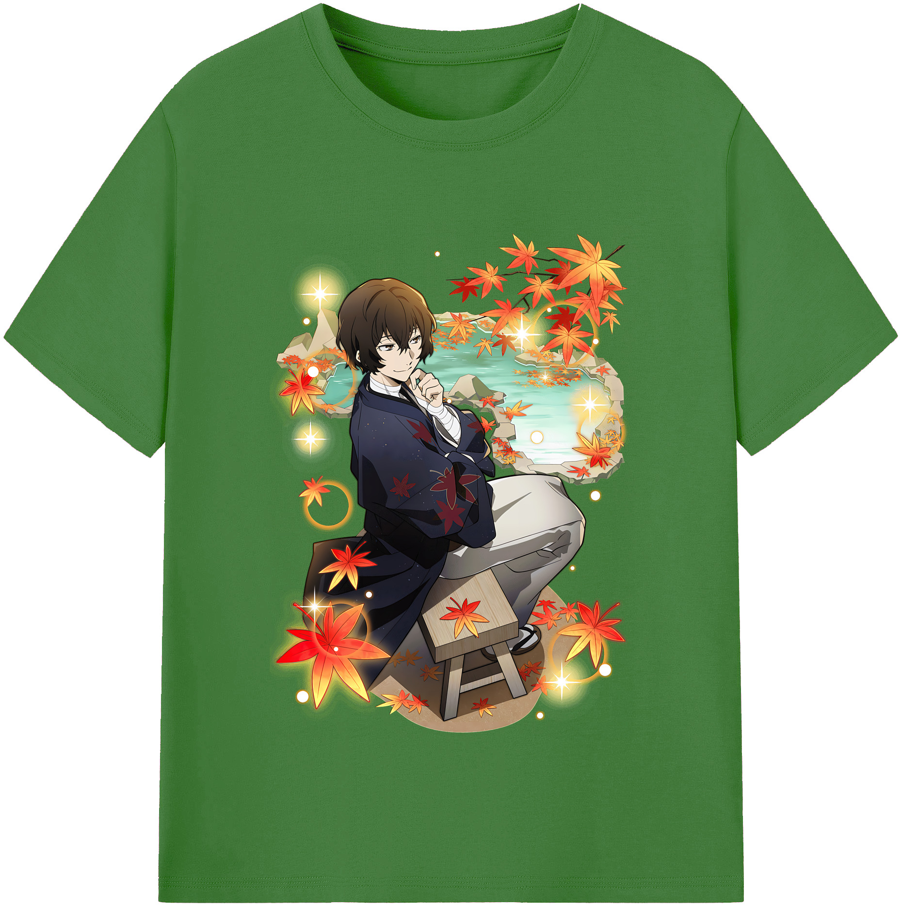 （画像用） 文豪ストレイドッグス Bungo Stray Dogs レディースカジュアルプリントTシャツ（綿100％）